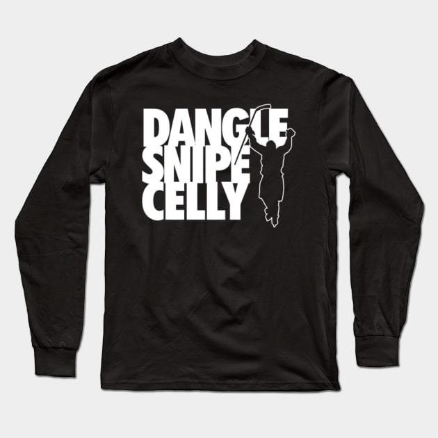 Hockey Dangle Snipe Celly Long Sleeve T-Shirt by YourLuckyTee